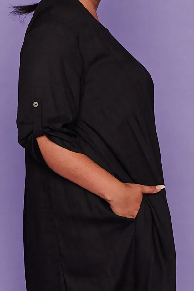 Apollonia Black Dress