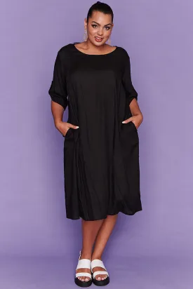 Apollonia Black Dress