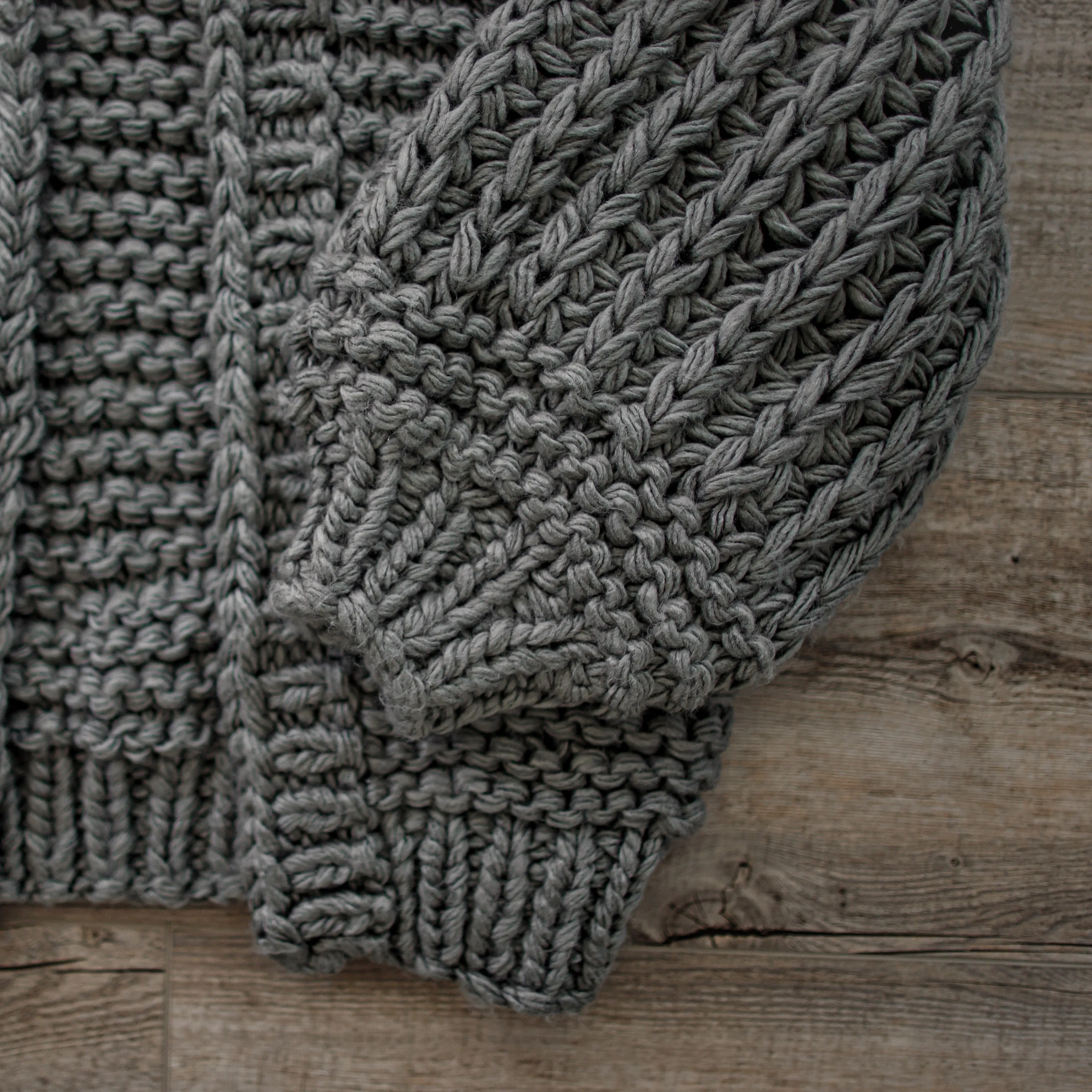 Chunky Knit Bell Sleeved Cardigan