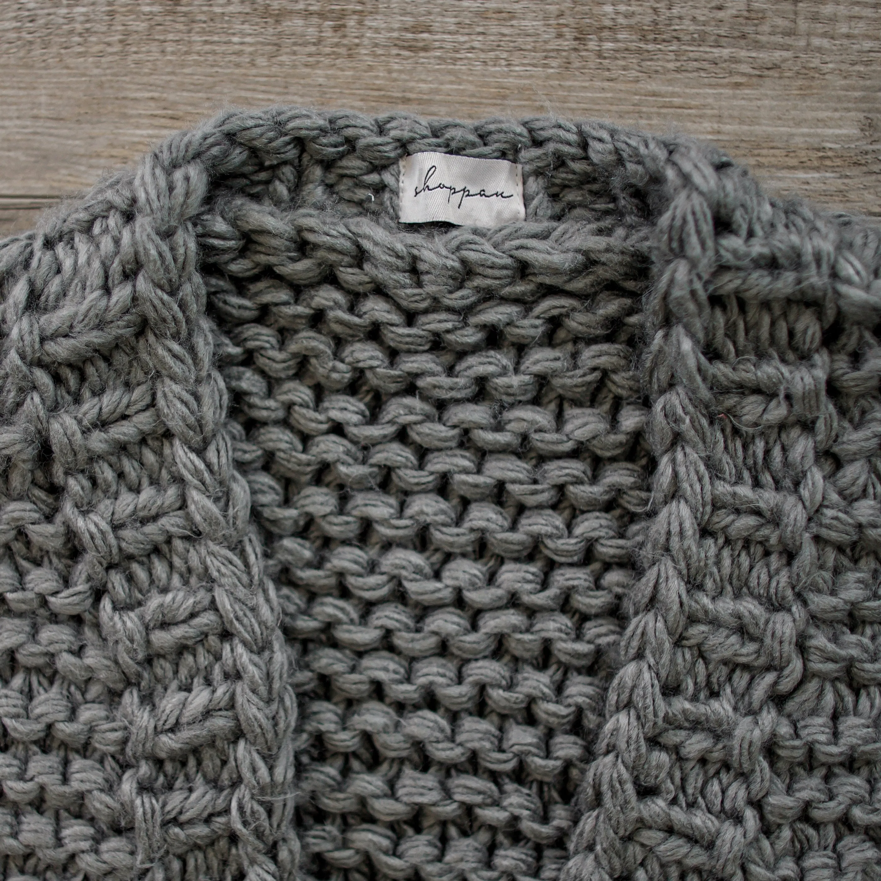 Chunky Knit Bell Sleeved Cardigan