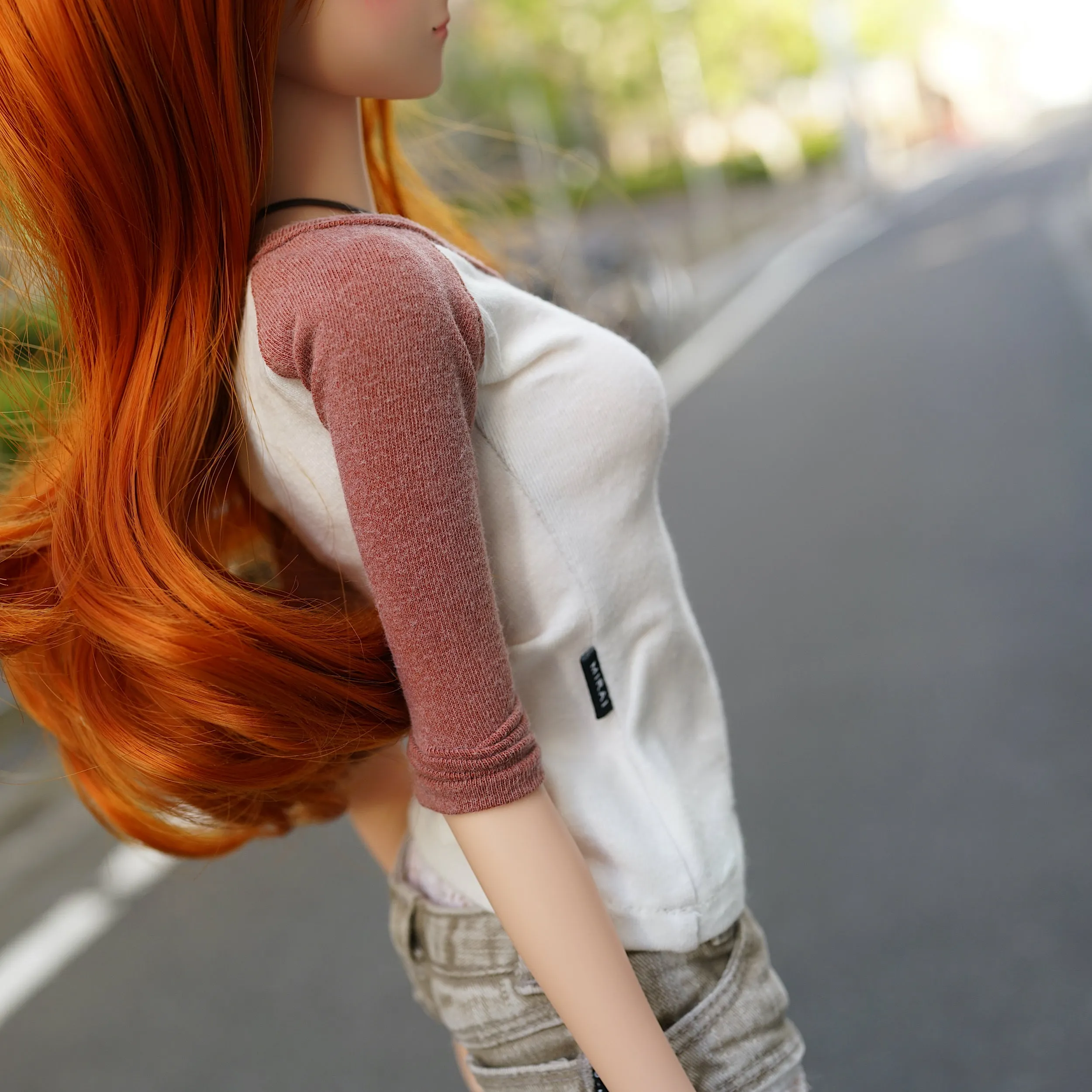Classic Raglan Tee (Rusty Red)