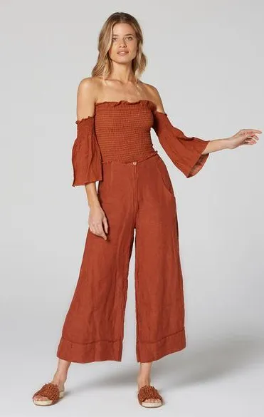 Estilo Emporio Fiorella Top - Rust