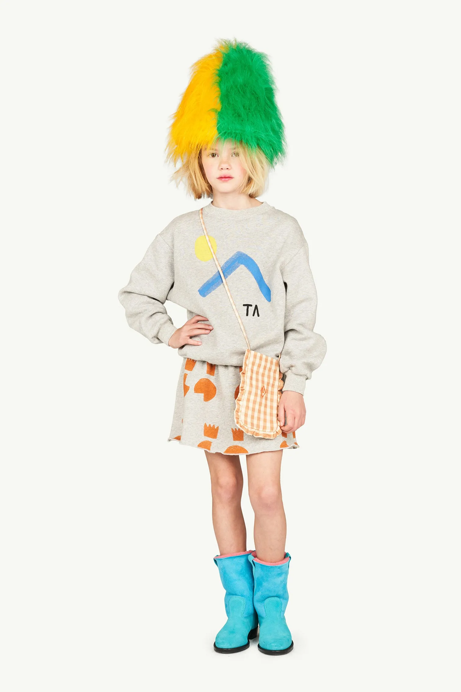 Grey Wombat Kids Skirt