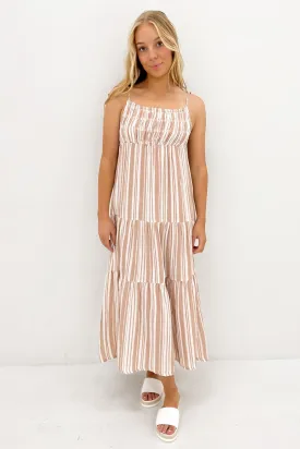 Grounded Maxi Dress Tan