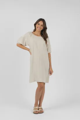 Humidity - Lagoon Shift Dress Natural | HS24202