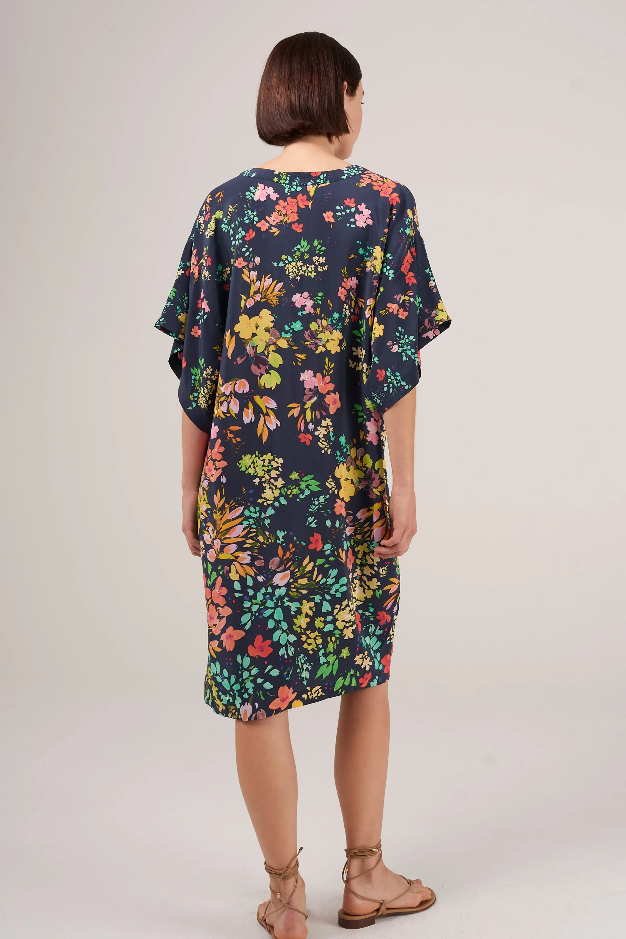 Ida Silk Shift  Dress