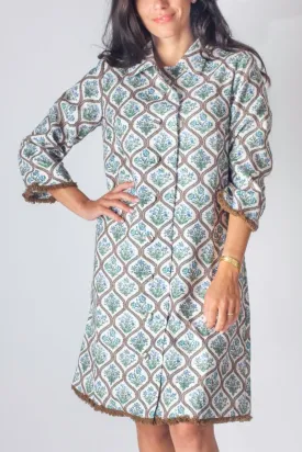 KIARA DRESS (BROWN)