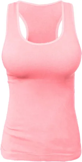 KMystic Rib Racerback Tank Top Camisole One Size