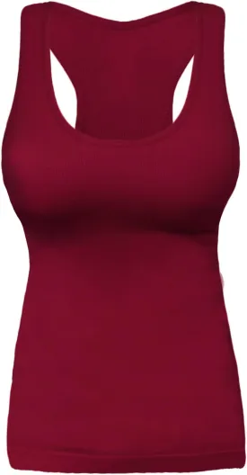 KMystic Rib Racerback Tank Top Camisole One Size