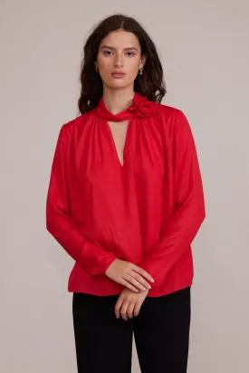 Leighton Blouse - Red