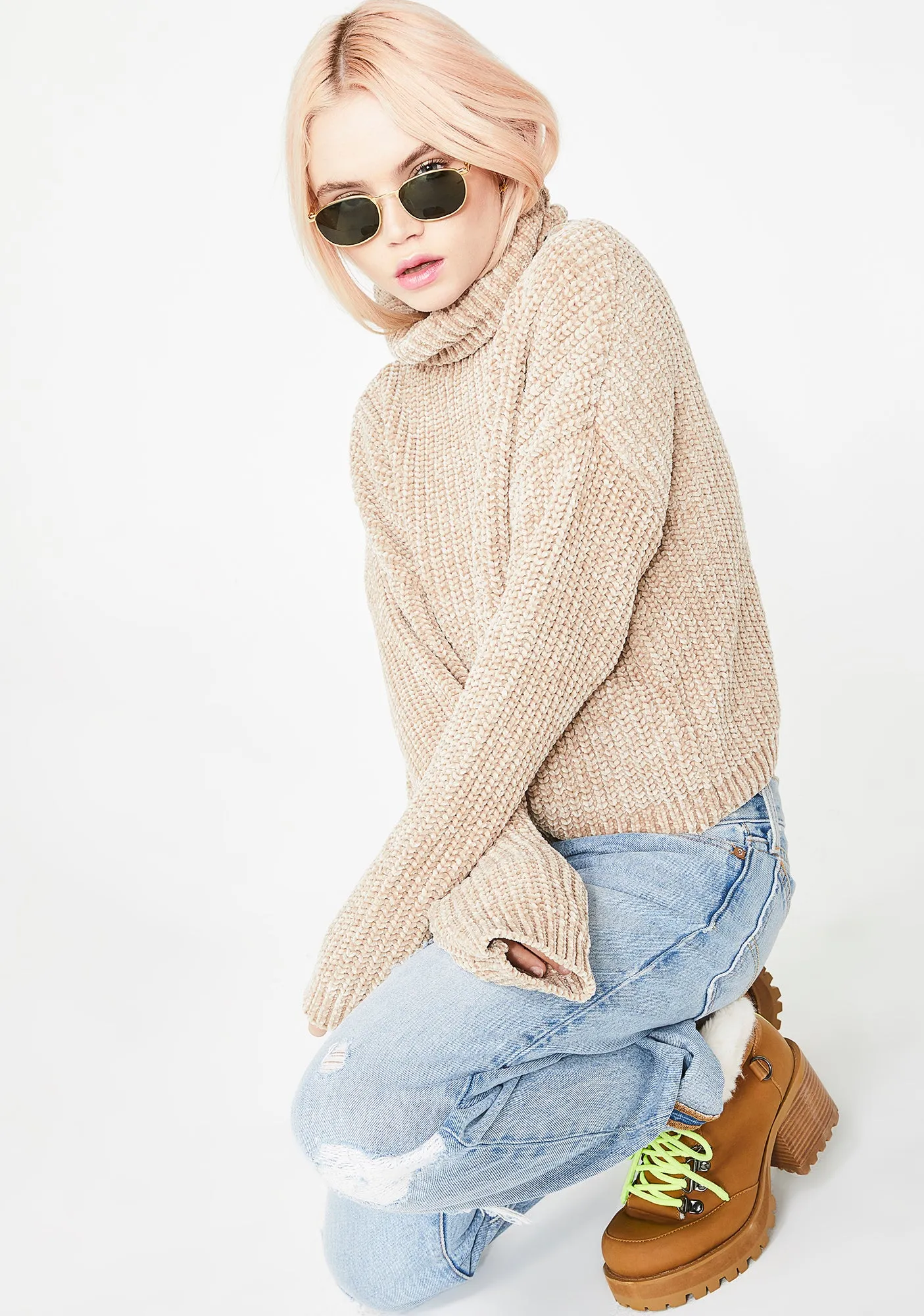Mocha Knit Sweater