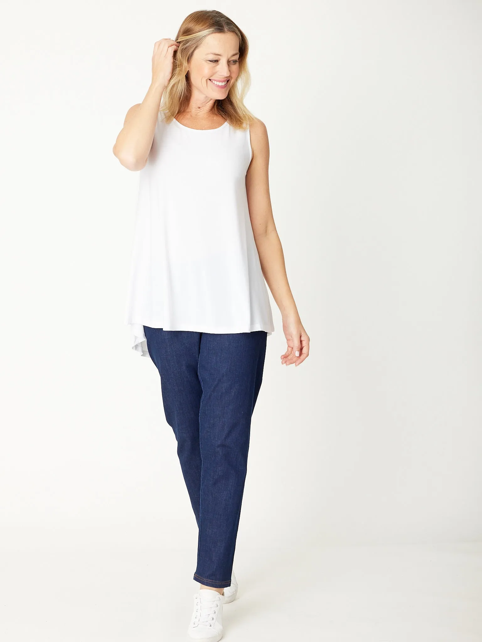 Monty Swing Tank - White 26409-Sw