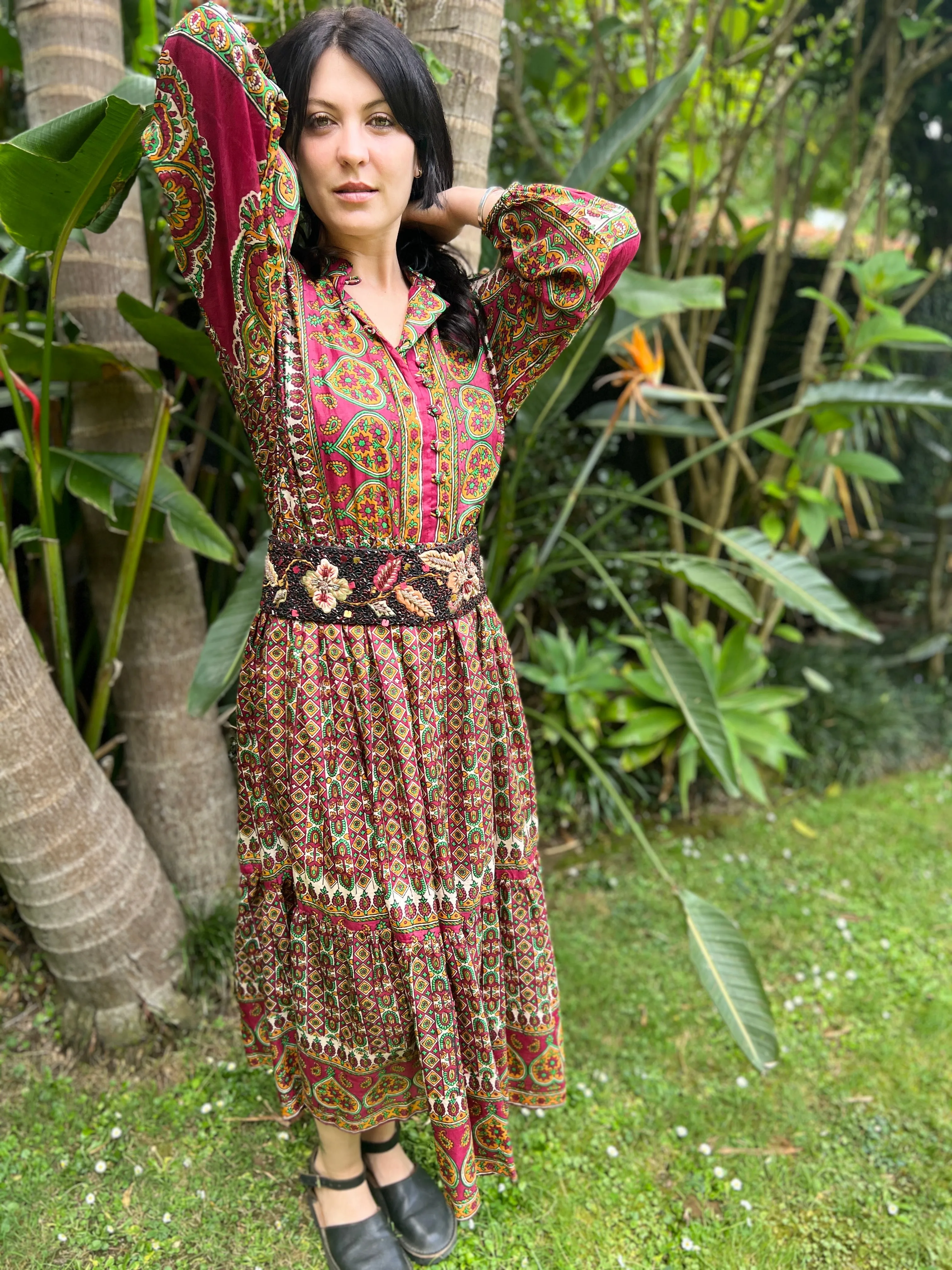 Moonlight Dress - Plum Citrus (L)