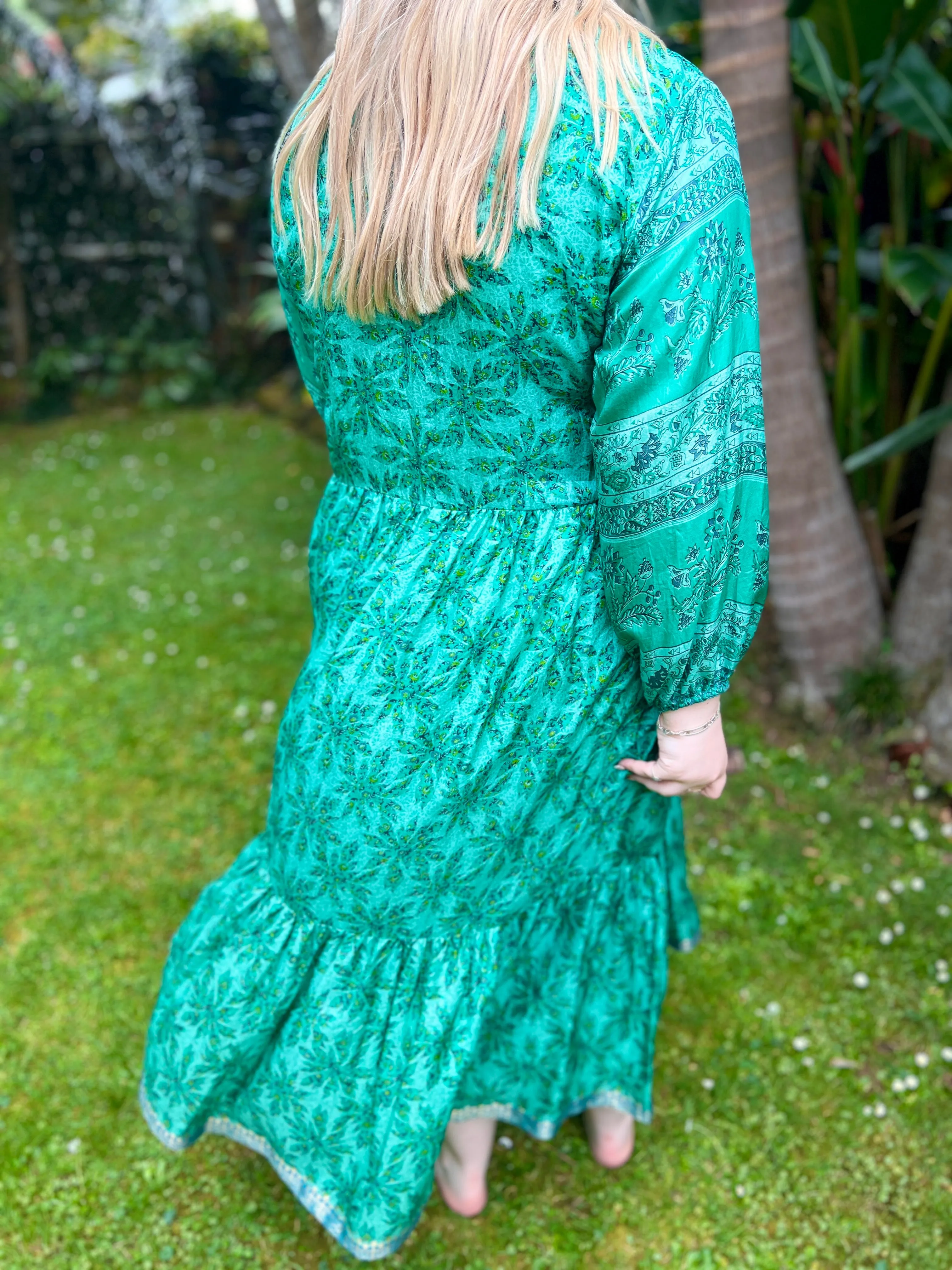 Moonlight Dress - Turquoise green (M)