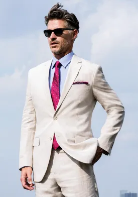 Natural Linen Suit