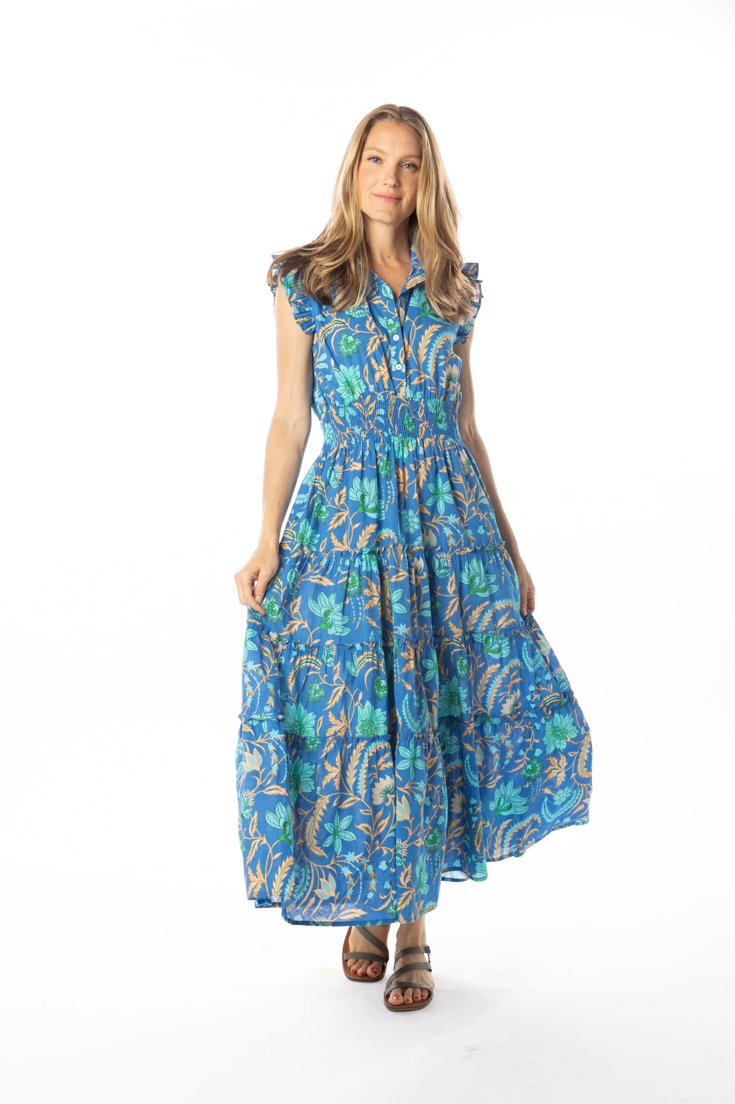 Paulina Dress. Royal Blue.