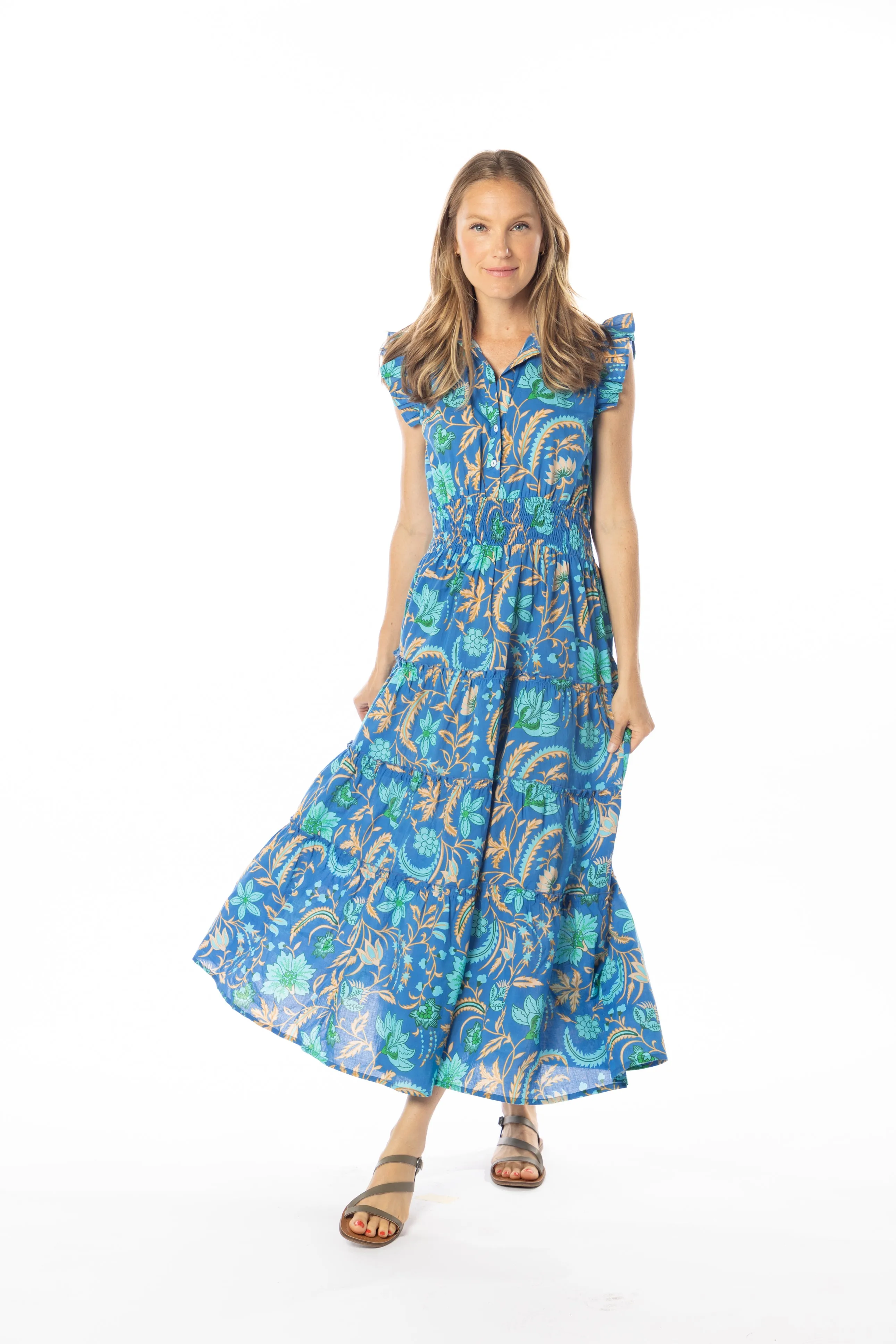 Paulina Dress. Royal Blue.