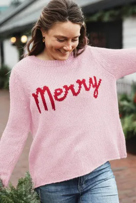 Pink Merry Crew Chunky