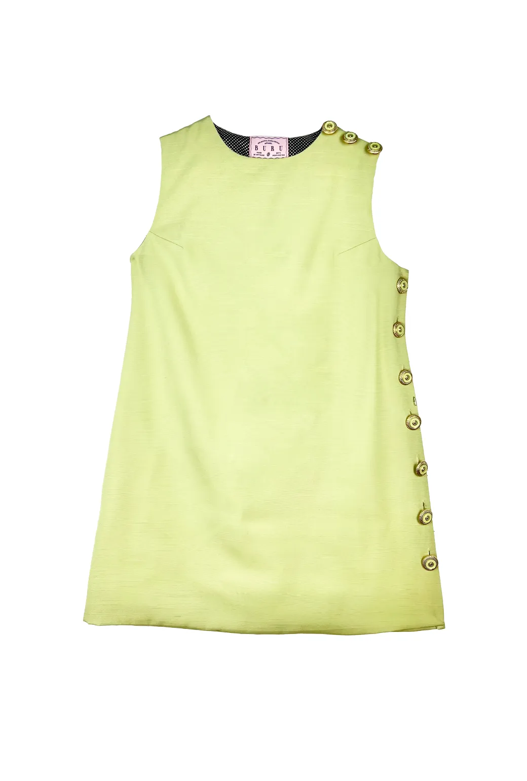 SAMPLE - Buru x Jaimie Dewberry Jackie Dress - Pear