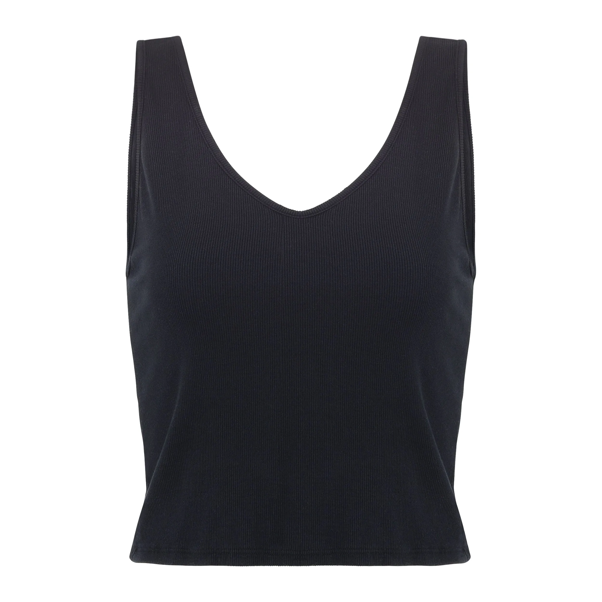 Self-Love Rib Tank - Black