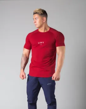 Slim Fit Raglan T-Shirt - Red