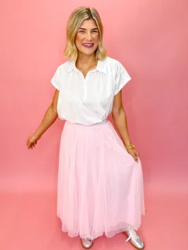 Sugar Plum Tulle Skirt - Light Pink