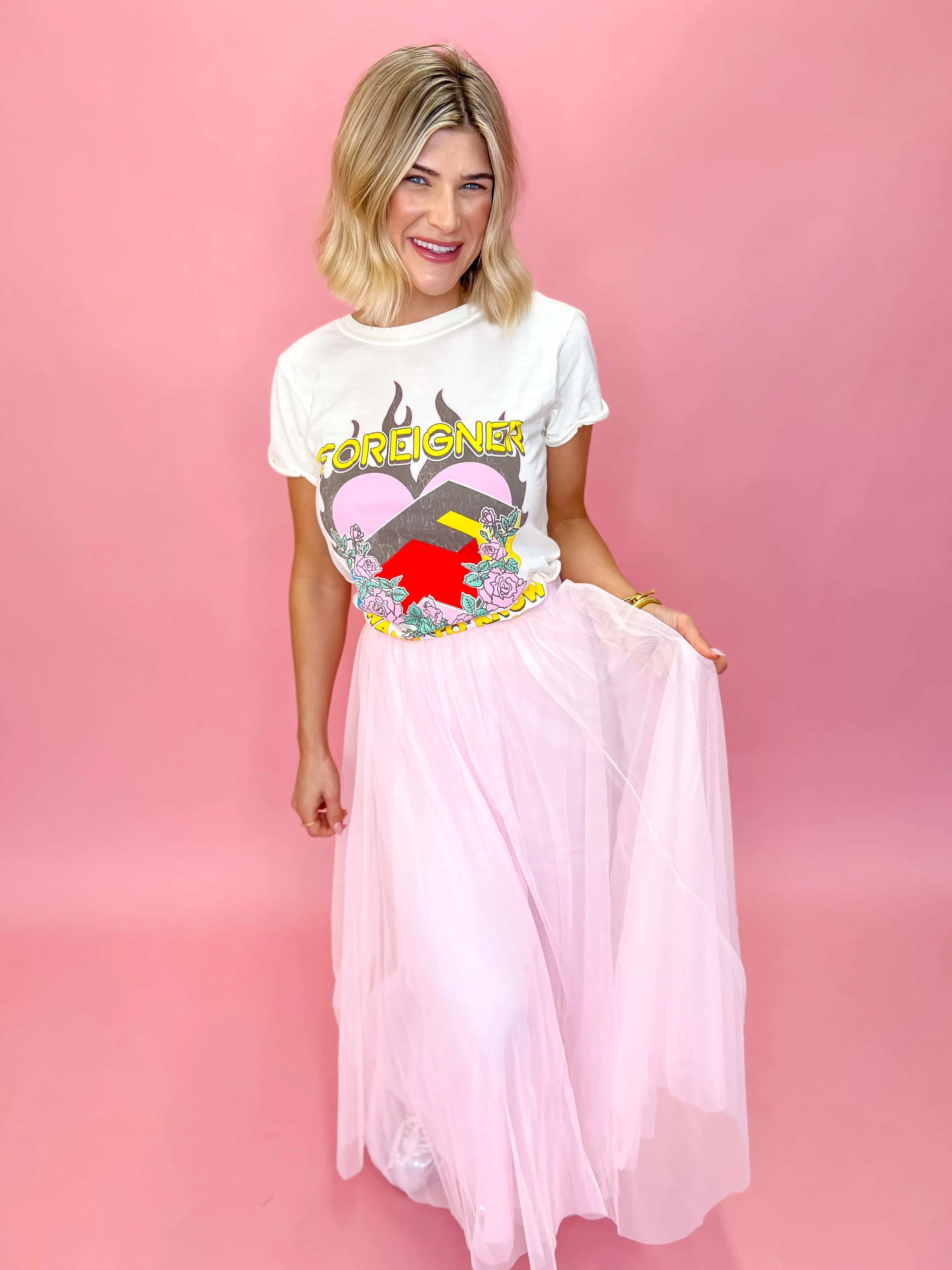 Sugar Plum Tulle Skirt - Light Pink