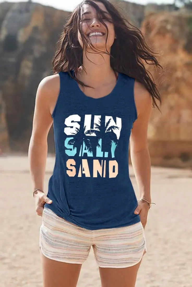 Tank Top Women Loose Fit Graphic Tees Summer Vintage Tank Tops Flowy 2025