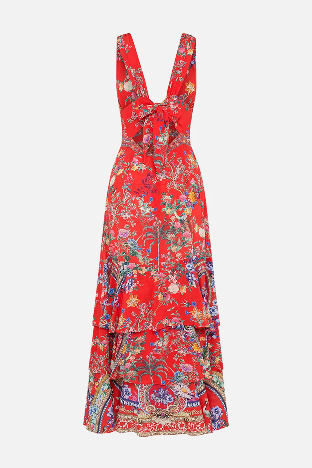 TIERED RUFFLE HEM DRESS THE SUMMER PALACE